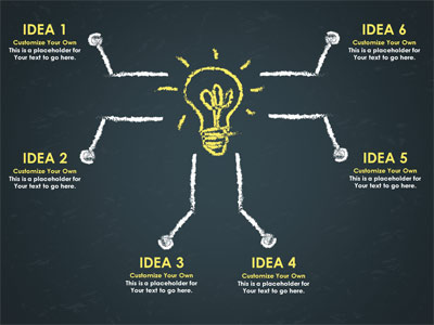 A standard definition presentation slide from Business Doodles Timeline preview four.