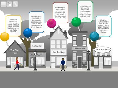 A standard definition presentation slide from The Business Strip preview four.