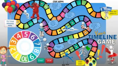 Online Board Game English Version Power Point Presentation 