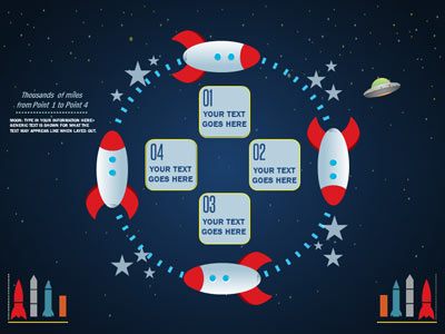 A standard definition presentation slide from Space Calculations preview four.