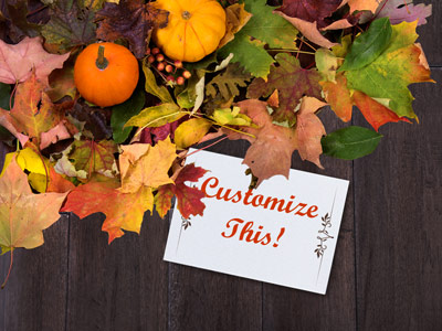 A standard definition presentation slide from Thanksgiving Cards preview four.