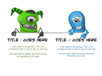 A standard definition presentation slide from Character Expression preview four.