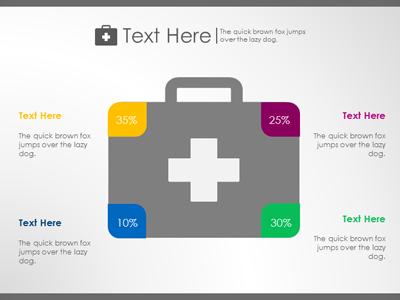 A standard definition presentation slide from Healthcare Infographic Slides preview four.