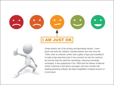 A standard definition presentation slide from Face Emoji Rating Toolkit preview four.