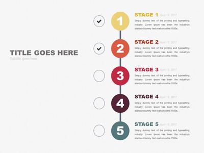 A standard definition presentation slide from Check Mark Step Process preview four.