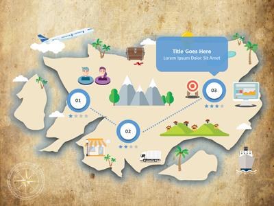 A standard definition presentation slide from Map Destinations preview four.