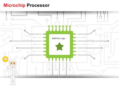 A standard definition presentation slide from Microchip Circuit Connections preview four.