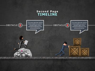 A standard definition presentation slide from Your Level Up preview four.