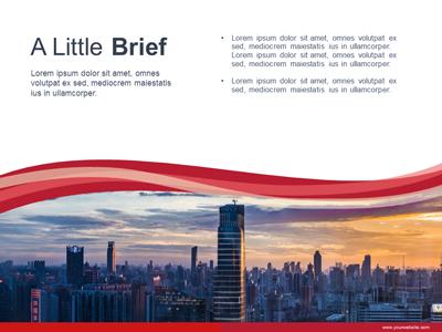 A standard definition presentation slide from Flowing Swoops preview four.