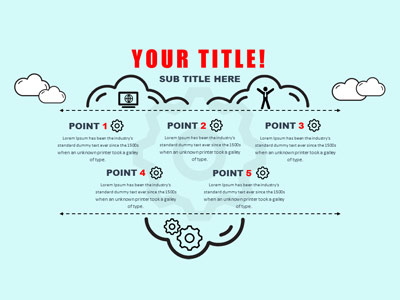 A standard definition presentation slide from Be Creative Today preview four.