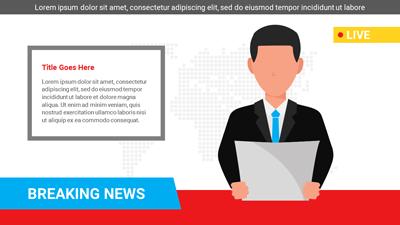 news powerpoint template