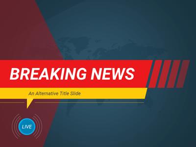 Breaking News A Powerpoint Template From Presentermedia Com