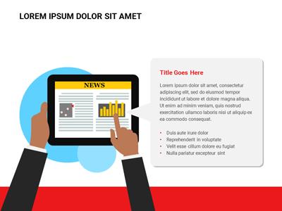 A standard definition presentation slide from Breaking News preview four.