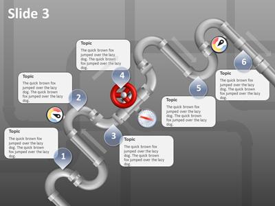 A standard definition presentation slide from Gauges And Pipes preview four.