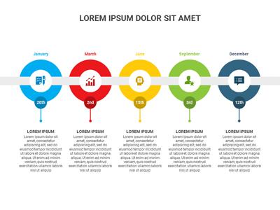 A standard definition presentation slide from Timeline Toolkit PowerPoint Template preview four.