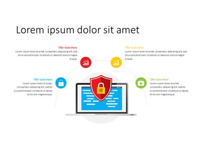 A standard definition presentation slide from Internet Security preview four.
