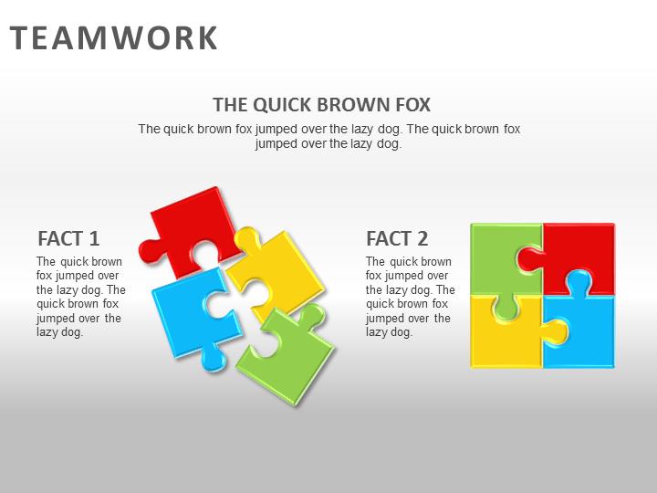 A standard definition presentation slide from Teamwork preview four.