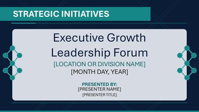 A widescreen presentation slide from executive-ai-strategy-growth-roadmap-pid-36814 preview one.