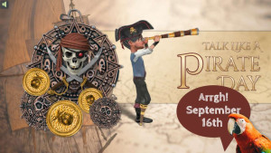 Talk Like A Pirate Day - SlideClip Video Project