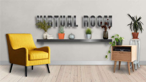 Rearrange the furniture in this virtual room slideclip to make your own room layout.