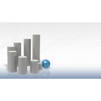 A blue sphere climbs to the top of a spiral graph.