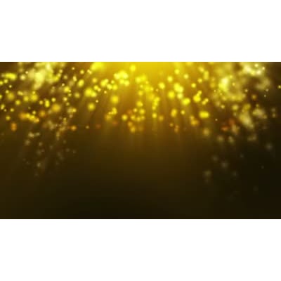 A subtle abstract video background with bright drops of light falling from the sky.
