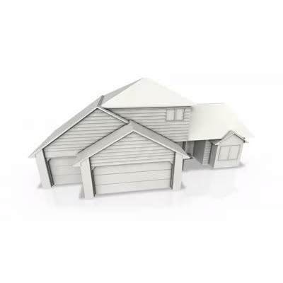 This video shows a 360 aerial around a residential house. 