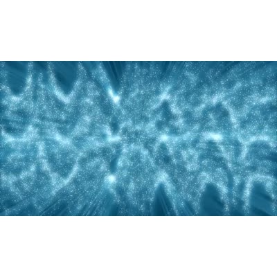 particles float in one place