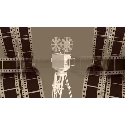 Old Film Frame  Great PowerPoint ClipArt for Presentations 