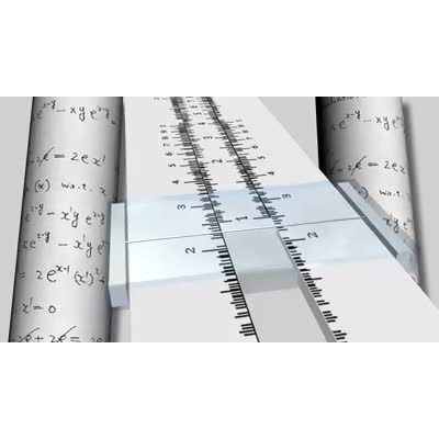 This video showcases different parts of math from equations to showing the length on a ruler.