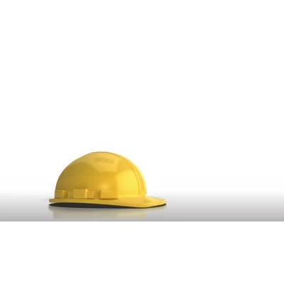 Hard Hat Safety | Video Background for PowerPoint 