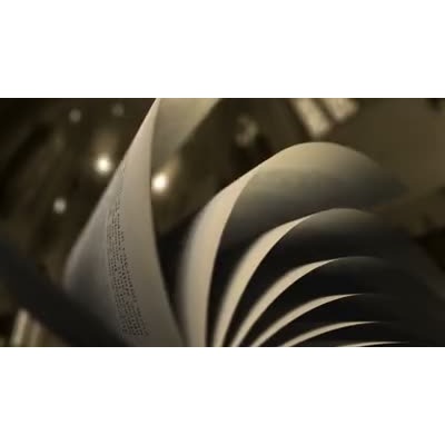 Pages turn over one after the other.