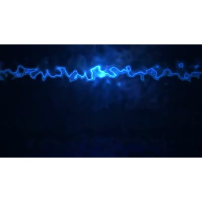 This video background shows a blue line of energy moving up and down the the screen.