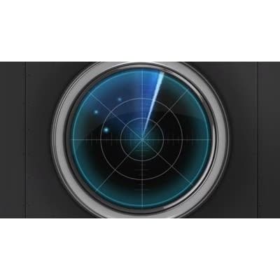 This video background shows a radar screen with three dots indicating the radar tracking something.