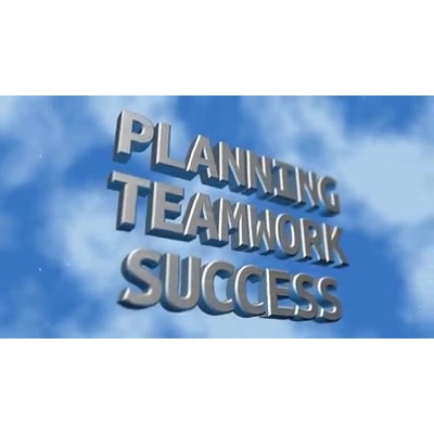 Put your own words in the sky with this video.