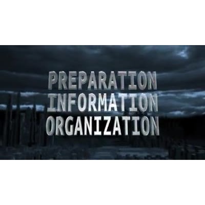 Glass-like text hangs above and urban landscape.