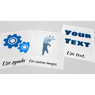 Share your images with a caption in a retro style. Customize these Polaroids to fit your needs.