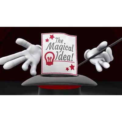 STEP RIGHT UP AND BE AMAZED!!!  This custom design video shows magician hands waving wand over at hat and a note comes out.  You can customize the note by adding your own text and images using our online customizer.