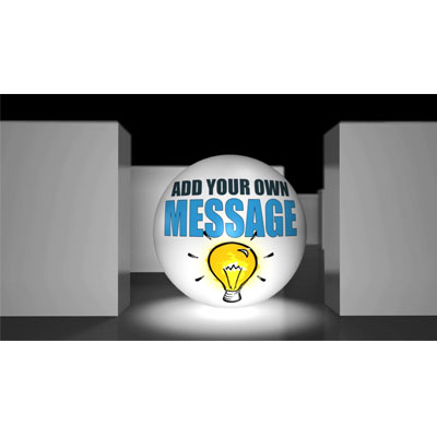 This custom design video shows a sphere moving through a maze to the finishing exit point.