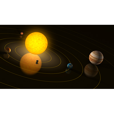 Solar System | Video Background for PowerPoint - PresenterMedia.com