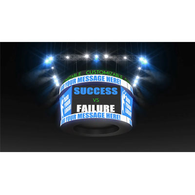 This custom design video shows a digital scoreboard display. &lt;br&gt;&lt;br&gt; You can customize this video by adding your own text and images using our online customizer.
