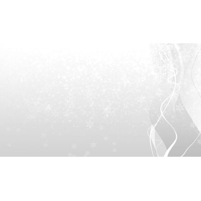 This video background shows dancing ribbons with snowflakes fall.