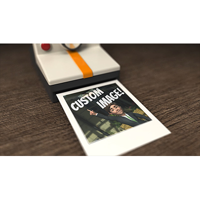 Watch your design develop on this photo taken with an instamatic camera.