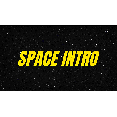 Customize this classic sci-fi crawl with your own text or design.