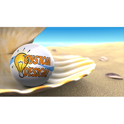 Watch a clam open up to reveal a pearl with your custom design.