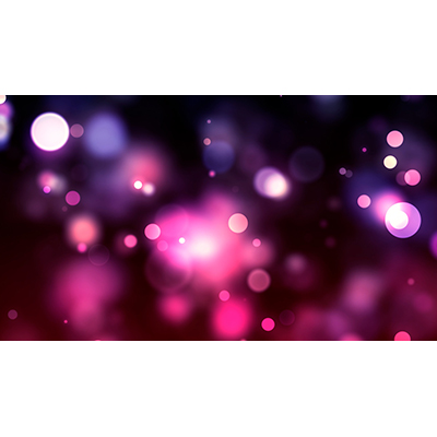 Random dots in and out of focus float in this scene.