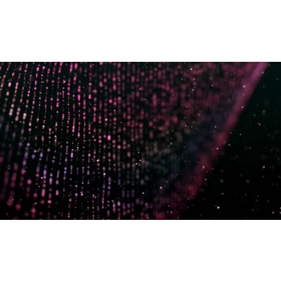 In a array of colorful dots rotate in this abstract video.