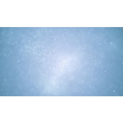 Clear blue back drop dotted with small clear circlets.