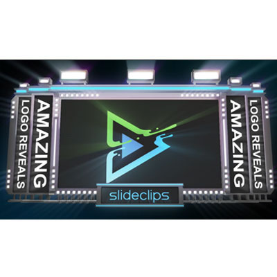 This customizable logo reveal video shows a series of screen panels revealing your logo and optional text.  Easily add your own logo and text message.