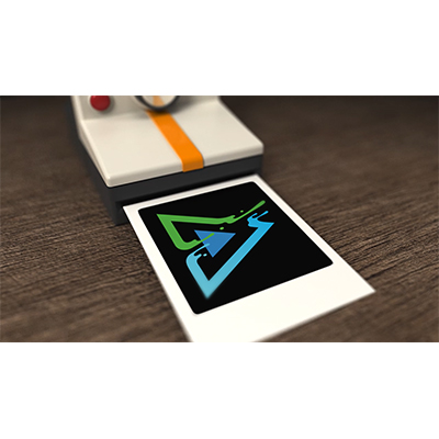 Watch your logo develop on this photo taken with an instamatic camera.